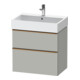 Duravit Waschtischunterschrank D-Neo 68,4x44,2cm, b geb/gr m, 1 Kast, 1 Ausz.-1