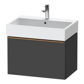 Duravit Waschtischunterschrank D-Neo 68,4x44,2cm, b geb/Gra m, 1 Ausz., wandhängend