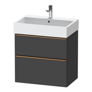Duravit Waschtischunterschrank D-Neo 68,4x44,2cm, b geb/Gra m, 1 Kast, 1 A