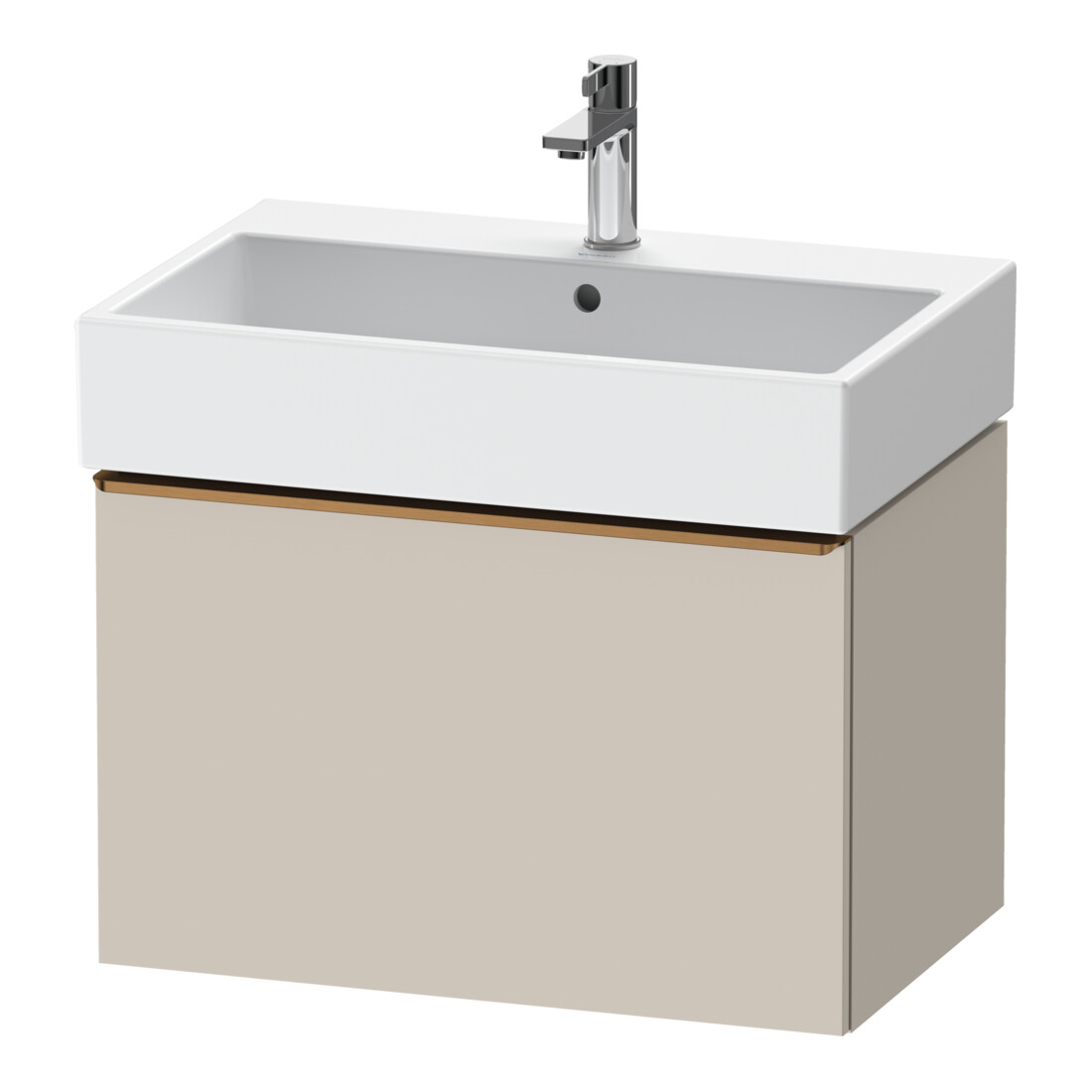 Duravit Waschtischunterschrank D-Neo 68,4x44,2cm, b geb/Ta ma, 1 Ausz., wandhängend