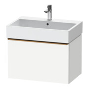 Duravit Waschtischunterschrank D-Neo 68,4x44,2cm, b geb/we ma, 1 Ausz., wandhängend