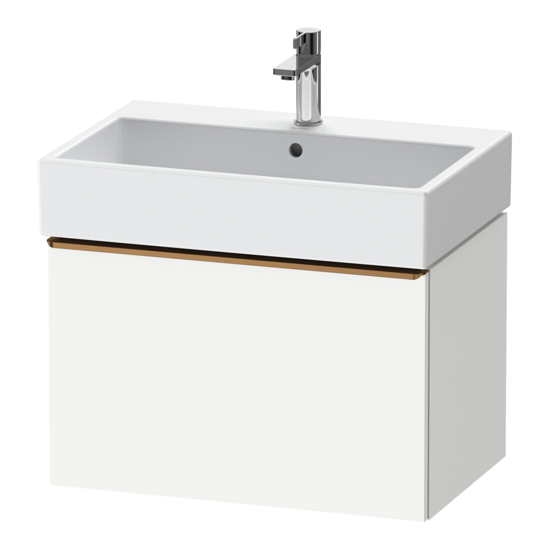 Duravit Waschtischunterschrank D-Neo 68,4x44,2cm, b geb/we ma, 1 Ausz., wandhängend