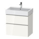 Duravit Waschtischunterschrank D-Neo 68,4x44,2cm, c/w hgl, 1 Schubk., 1 Ausz.