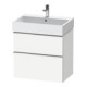 Duravit Waschtischunterschrank D-Neo 68,4x44,2cm, c/w ma, 1 Schubk., 1 Ausz.-1