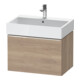 Duravit Waschtischunterschrank D-Neo 68,4x44,2cm, ch/Ei marm., 1 Ausz., wandhängend-1