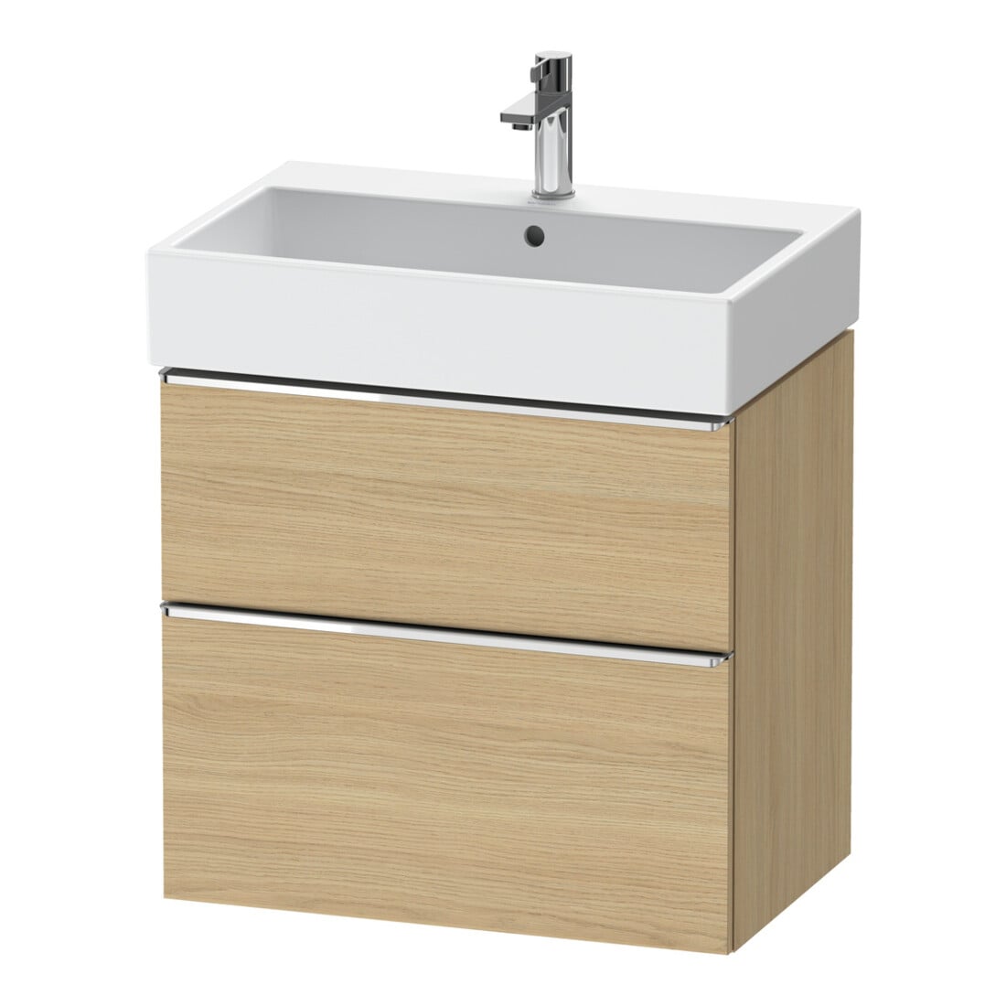 Duravit Waschtischunterschrank D-Neo 68,4x44,2cm, ch/Ei N, 1 Schubk., 1 Ausz.