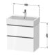 Duravit Waschtischunterschrank D-Neo 68,4x44,2cm, ch/Ei s, 1 Schubk., 1 Ausz.