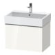 Duravit Waschtischunterschrank D-Neo 68,4x44,2cm, chr/we hgl, 1 Ausz., wandhängend-1
