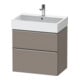 Duravit Waschtischunterschrank D-Neo 68,4x44,2cm, ES geb/Bas m, 1 Kast, 1 A-1