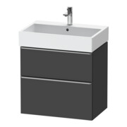 Duravit Waschtischunterschrank D-Neo 68,4x44,2cm, ES geb/Gra m, 1 Kast, 1 A