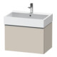 Duravit Waschtischunterschrank D-Neo 68,4x44,2cm, ES geb/Ta m, 1 Ausz., wandhängend-1