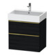 Duravit Waschtischunterschrank D-Neo 68,4x44,2cm, g pol/Ei s, 1 Kast, 1 Ausz.-1