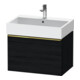 Duravit Waschtischunterschrank D-Neo 68,4x44,2cm, g pol/Ei sw, 1 Ausz., wandhängend-1