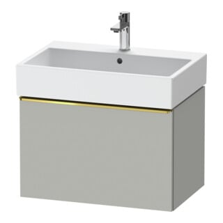 Duravit Waschtischunterschrank D-Neo 68,4x44,2cm, g pol/gr ma, 1 Ausz., wandhängend