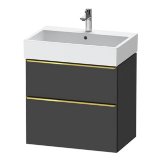Duravit Waschtischunterschrank D-Neo 68,4x44,2cm, g pol/gra m, 1 Kast, 1 A