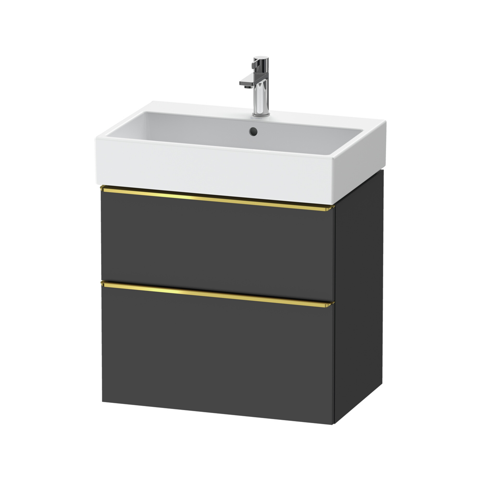Duravit Waschtischunterschrank D-Neo 68,4x44,2cm, g pol/gra m, 1 Kast, 1 A