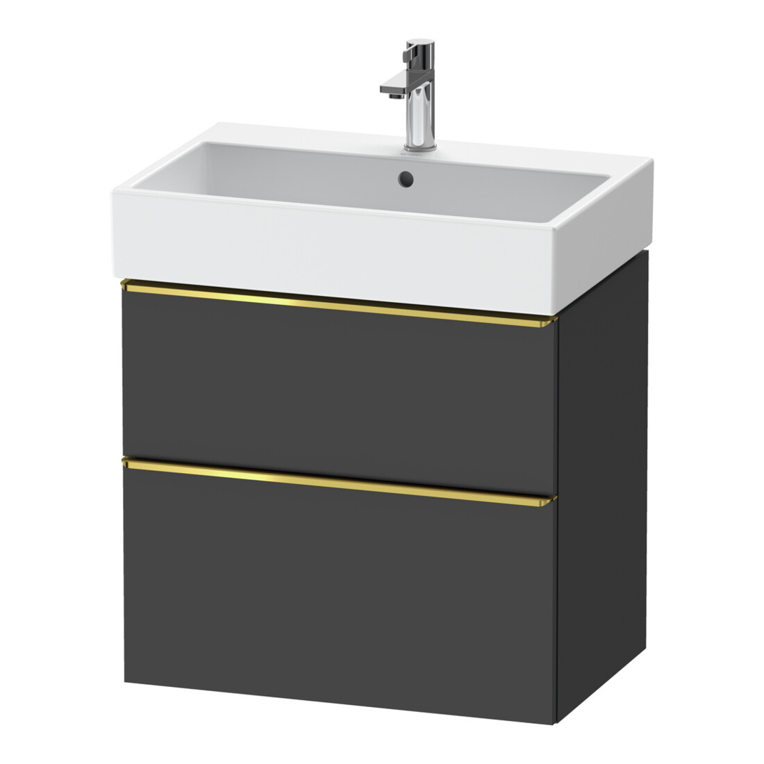 Duravit Waschtischunterschrank D-Neo 68,4x44,2cm, g pol/gra m, 1 Kast, 1 A