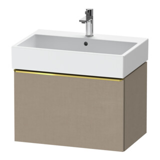 Duravit Waschtischunterschrank D-Neo 68,4x44,2cm, g pol/Lei, 1 Ausz., wandhängend