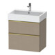Duravit Waschtischunterschrank D-Neo 68,4x44,2cm, g pol/Lei, 1 Kast, 1 Ausz.-1