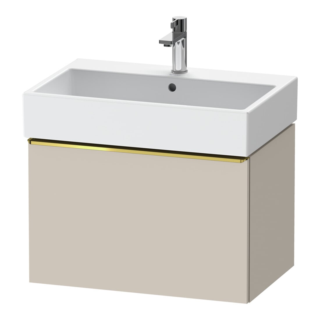 Duravit Waschtischunterschrank D-Neo 68,4x44,2cm, g pol/Tau m, 1 Ausz., wandhängend