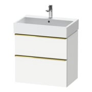 Duravit Waschtischunterschrank D-Neo 68,4x44,2cm, g pol/w m, 1 Kast, 1 Ausz.