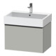 Duravit Waschtischunterschrank D-Neo 68,4x44,2cm, sw/gr ma, 1 Ausz., wandhängend-1