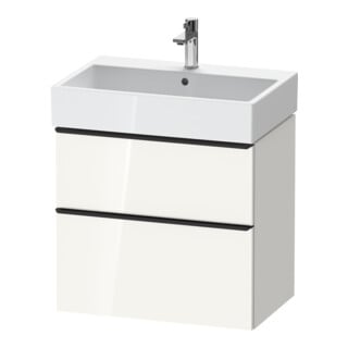 Duravit Waschtischunterschrank D-Neo 68,4x44,2cm, sw/w g, 1 Schubk., 1 Ausz.