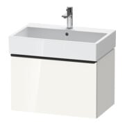 Duravit Waschtischunterschrank D-Neo 68,4x44,2cm, sw/w hgl, 1 Ausz., wandhängend