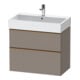 Duravit Waschtischunterschrank D-Neo 78,4x44,2cm, b geb/Bas m, 1 Kast, 1 A-1