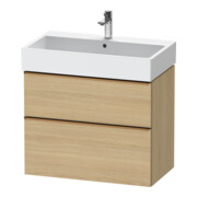 Duravit Waschtischunterschrank D-Neo 78,4x44,2cm, b geb/Ei N, 1 Kast, 1 Ausz.