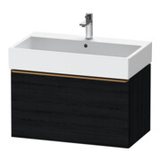 Duravit Waschtischunterschrank D-Neo 78,4x44,2cm, b geb/Ei sw, 1 Ausz., wandhängend