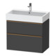 Duravit Waschtischunterschrank D-Neo 78,4x44,2cm, b geb/Gra m, 1 Kast, 1 A-1