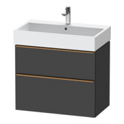 Duravit Waschtischunterschrank D-Neo 78,4x44,2cm, b geb/Gra m, 1 Kast, 1 A