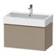 Duravit Waschtischunterschrank D-Neo 78,4x44,2cm, b geb/Lei, 1 Ausz., wandhängend-1