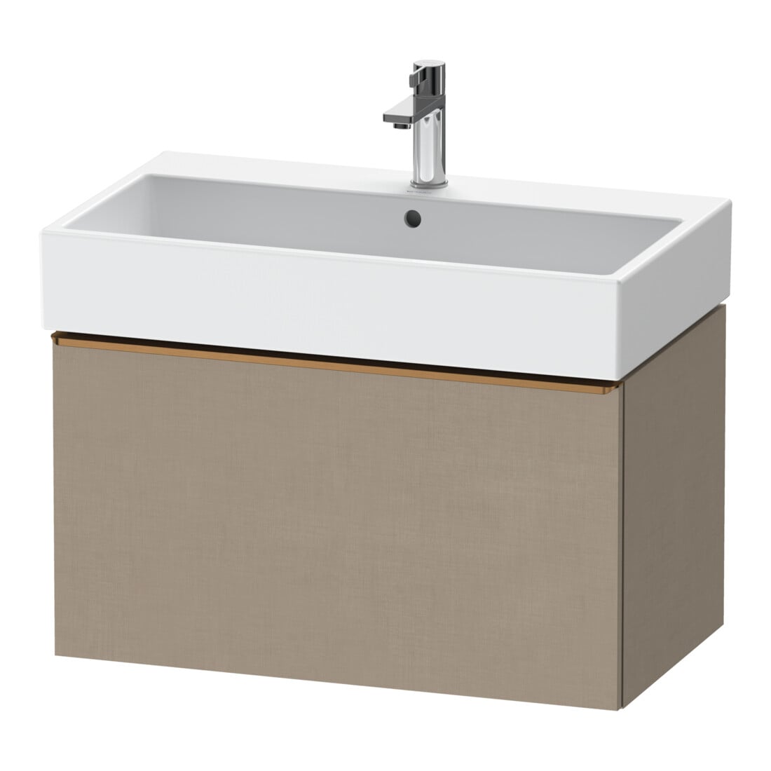 Duravit Waschtischunterschrank D-Neo 78,4x44,2cm, b geb/Lei, 1 Ausz., wandhängend