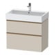 Duravit Waschtischunterschrank D-Neo 78,4x44,2cm, b geb/Ta m, 1 Kast, 1 Ausz.-1