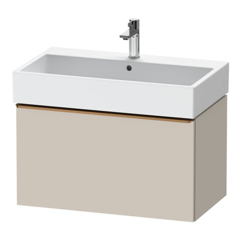 Duravit Waschtischunterschrank D-Neo 78,4x44,2cm, b geb/Ta ma, 1 Ausz., wandhängend