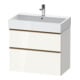 Duravit Waschtischunterschrank D-Neo 78,4x44,2cm, b geb/w g, 1 Kast, 1 Ausz.-1