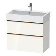 Duravit Waschtischunterschrank D-Neo 78,4x44,2cm, b geb/w g, 1 Kast, 1 Ausz.