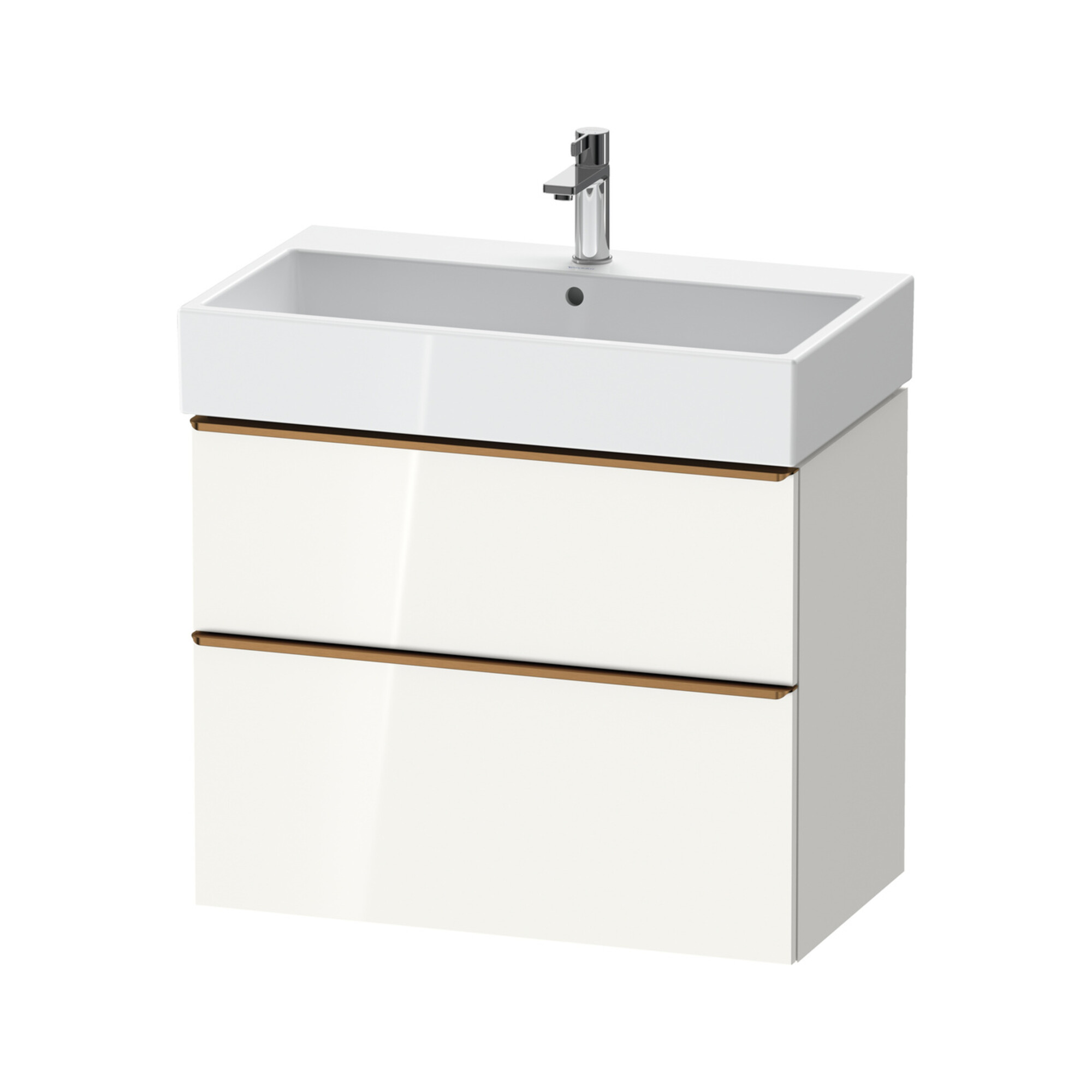 Duravit Waschtischunterschrank D-Neo 78,4x44,2cm, b geb/w g, 1 Kast, 1 Ausz.