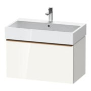 Duravit Waschtischunterschrank D-Neo 78,4x44,2cm, b geb/w hgl, 1 Ausz., wandhängend