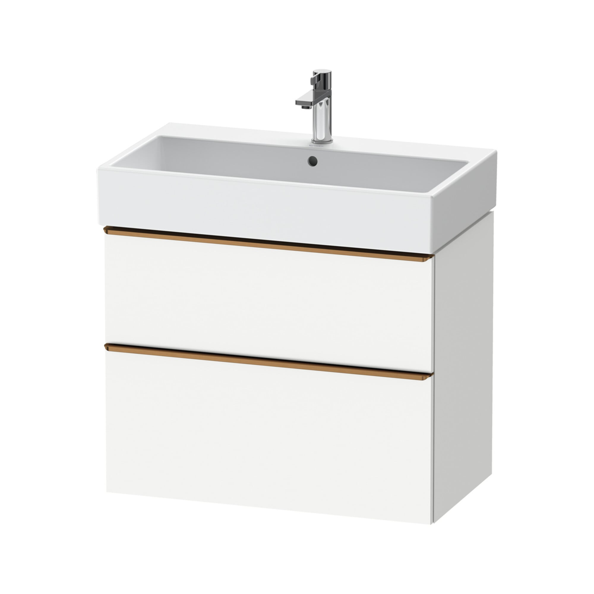Duravit Waschtischunterschrank D-Neo 78,4x44,2cm, b geb/w m, 1 Kast, 1 Ausz.