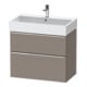 Duravit Waschtischunterschrank D-Neo 78,4x44,2cm, ch/Bas m, 1 Kast, 1 Ausz.-1