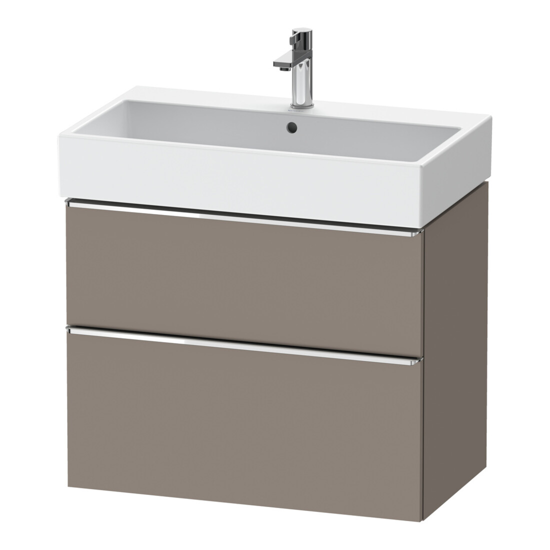 Duravit Waschtischunterschrank D-Neo 78,4x44,2cm, ch/Bas m, 1 Kast, 1 Ausz.