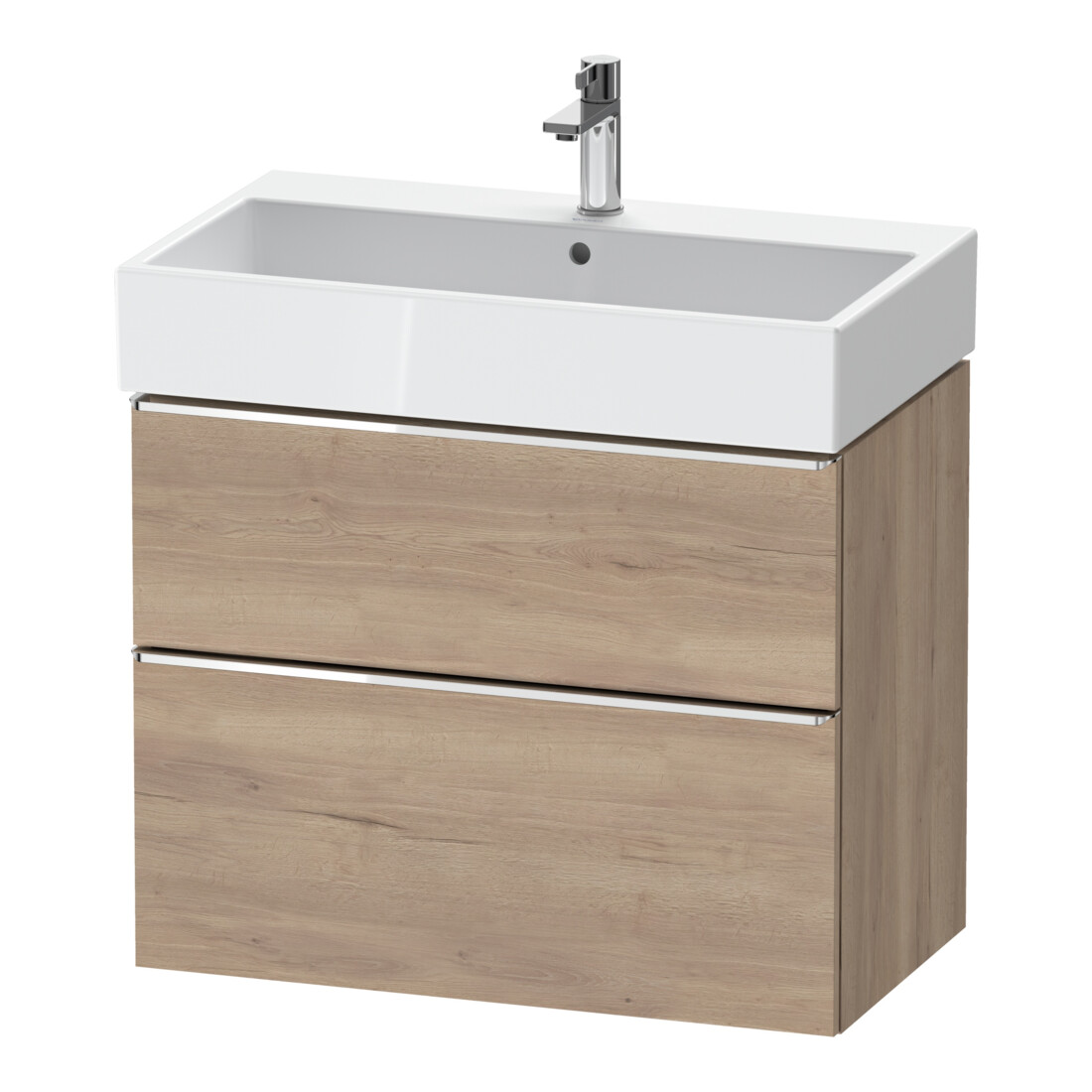 Duravit Waschtischunterschrank D-Neo 78,4x44,2cm, ch/Ei ma, 1 Kast, 1 Ausz.