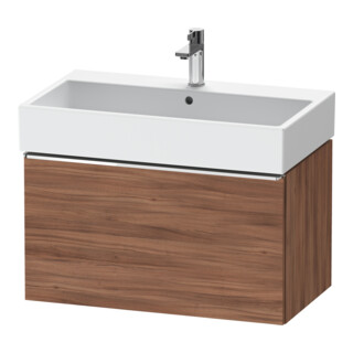 Duravit Waschtischunterschrank D-Neo 78,4x44,2cm, ch/nb Nat, 1 Ausz., wandhängend