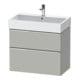 Duravit Waschtischunterschrank D-Neo 78,4x44,2cm, chr/Bet m, 1 Kast, 1 Ausz.-1
