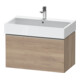 Duravit Waschtischunterschrank D-Neo 78,4x44,2cm, ES geb/Ei ma, 1 A, wandhängend-1