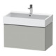 Duravit Waschtischunterschrank D-Neo 78,4x44,2cm, ES geb/gr m, 1 Ausz., wandhängend-1