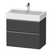 Duravit Waschtischunterschrank D-Neo 78,4x44,2cm, ES geb/Gra m, 1 Kast, 1 A-1